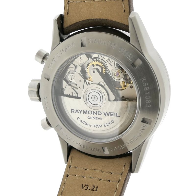 Image 9 of Raymond Weil Freelancer 7732-TIC-50421; Automatic chronograph men's watch