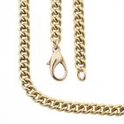 Image 1 of Gold gourmet link chain | 50.5 cm