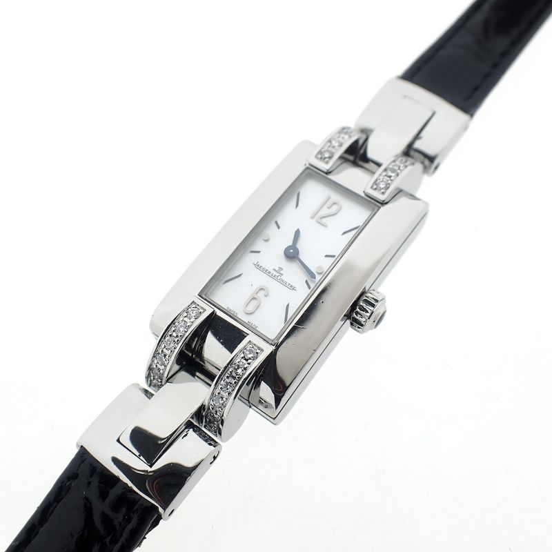 Image 6 of Jaeger LeCoultre Idéale; Ladies watch with diamonds