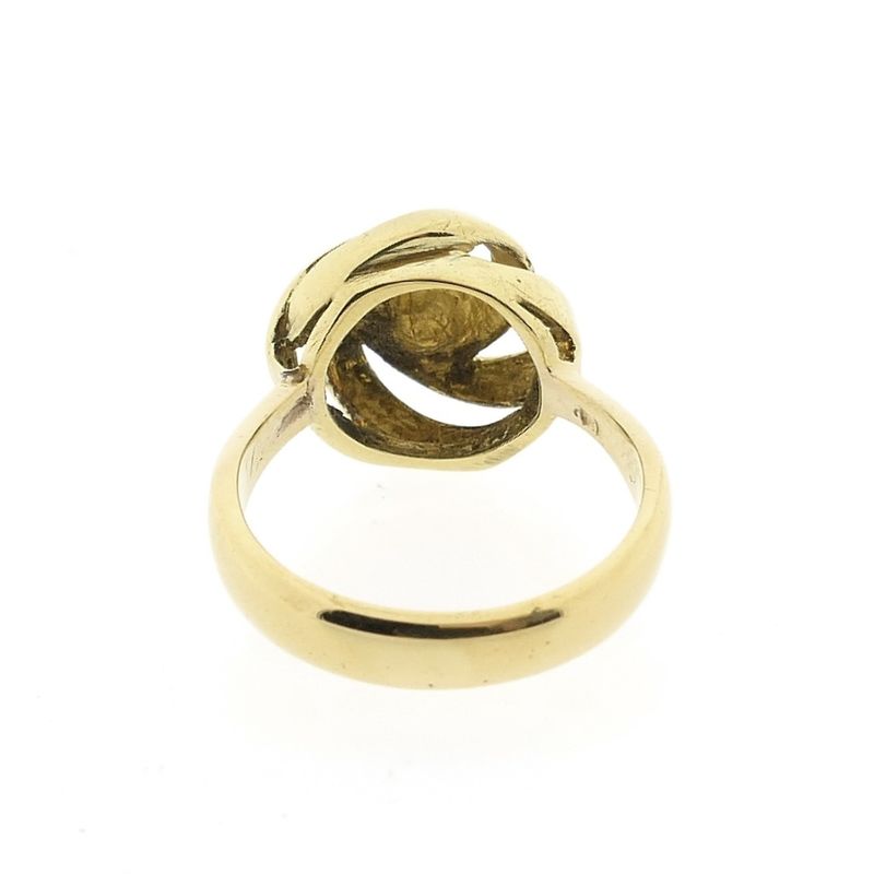 Image 4 of Vintage gold ring with pearl