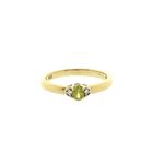 Image 7 of Gold ring with Pallavin Peridot