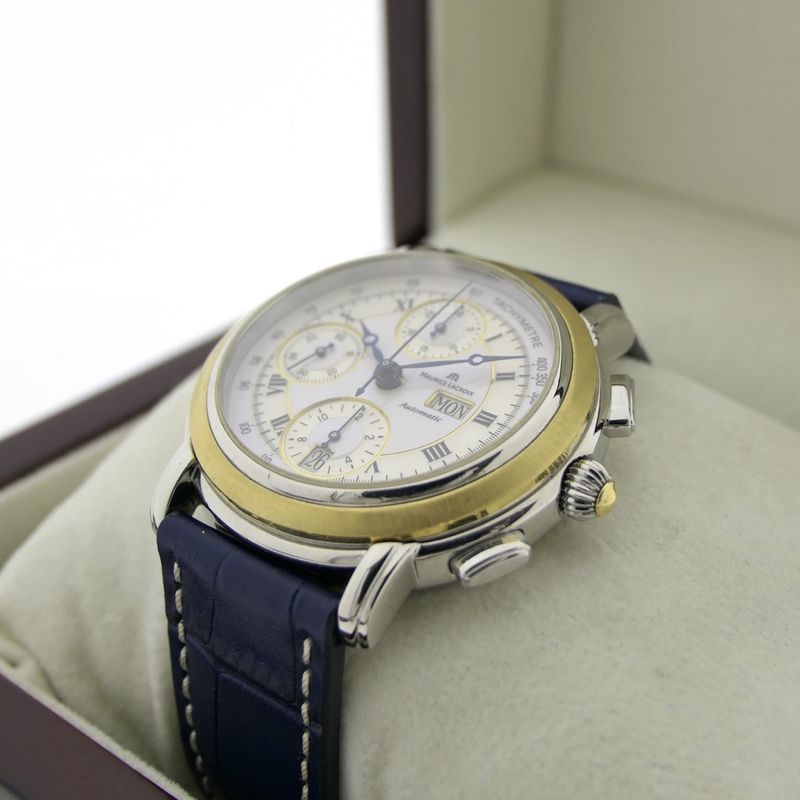 Image 12 of Maurice Lacroix Masterpiece Croneo; Automatic watch with chronograph