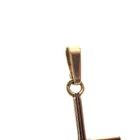 Image 3 of Gold pendant of a cross