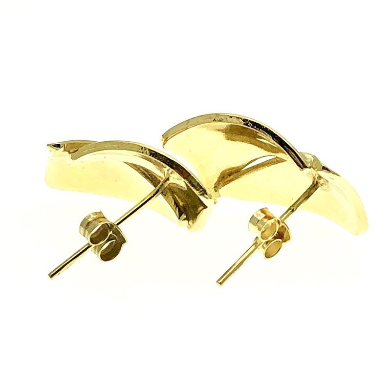 Image 3 of Gold fantasy stud earrings | 14 carats