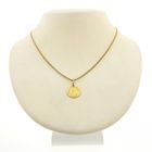 Image 4 of 18K Vintage Gold Padre Pio Pendant