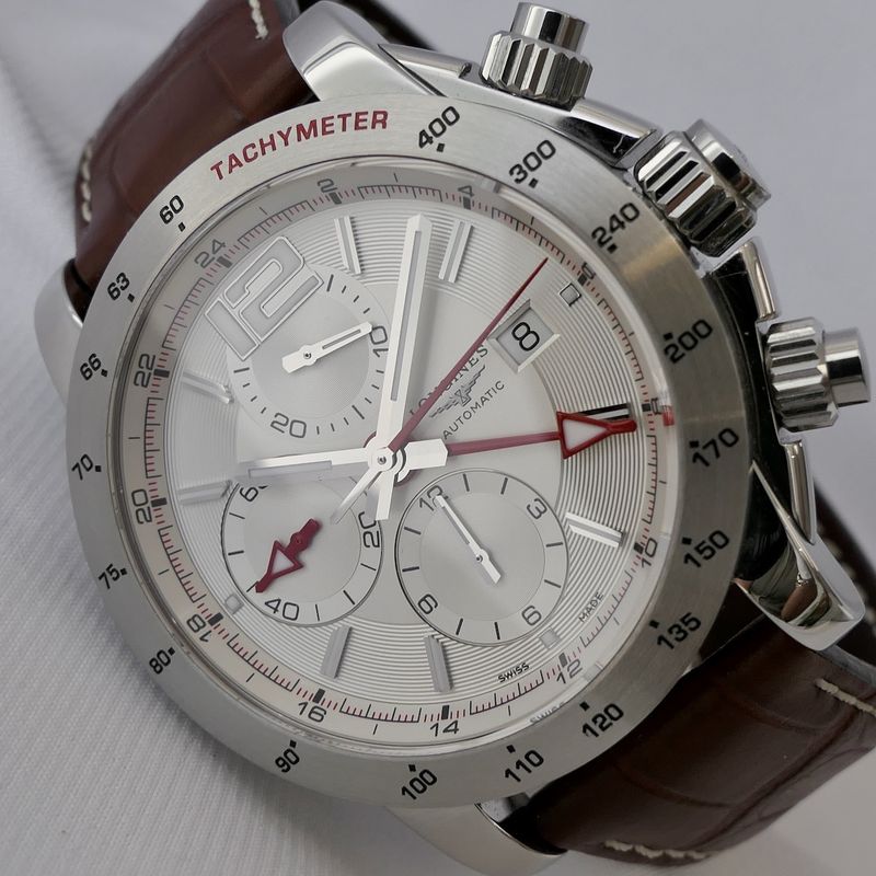 Image 15 of Longines Admiral Chronograph; Automatic men's watch with GMT