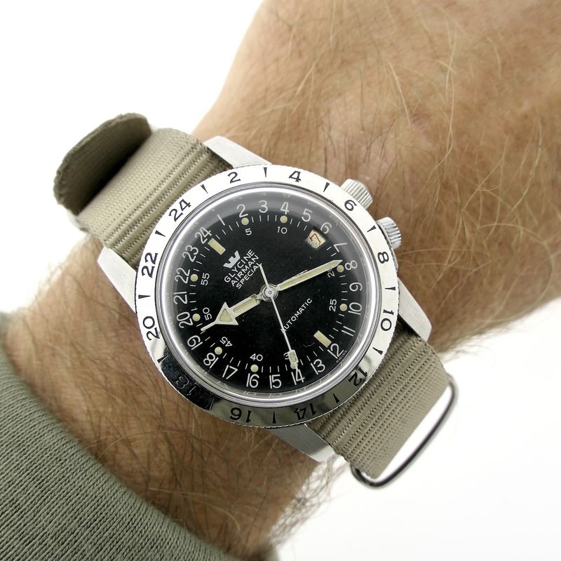 Image 8 of Glycine Airman Special 314.050; Vintage automatic watch