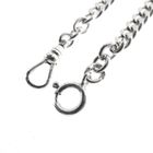Image 4 of Long silver watch chain; Chatelaine (for a pocket watch) | 43.5 cm