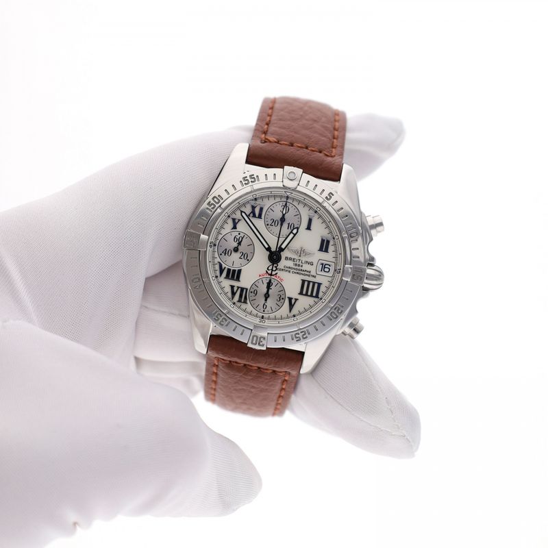 Image 11 of Breitling Chrono Cockpit A13358; Automatic Men's Watch