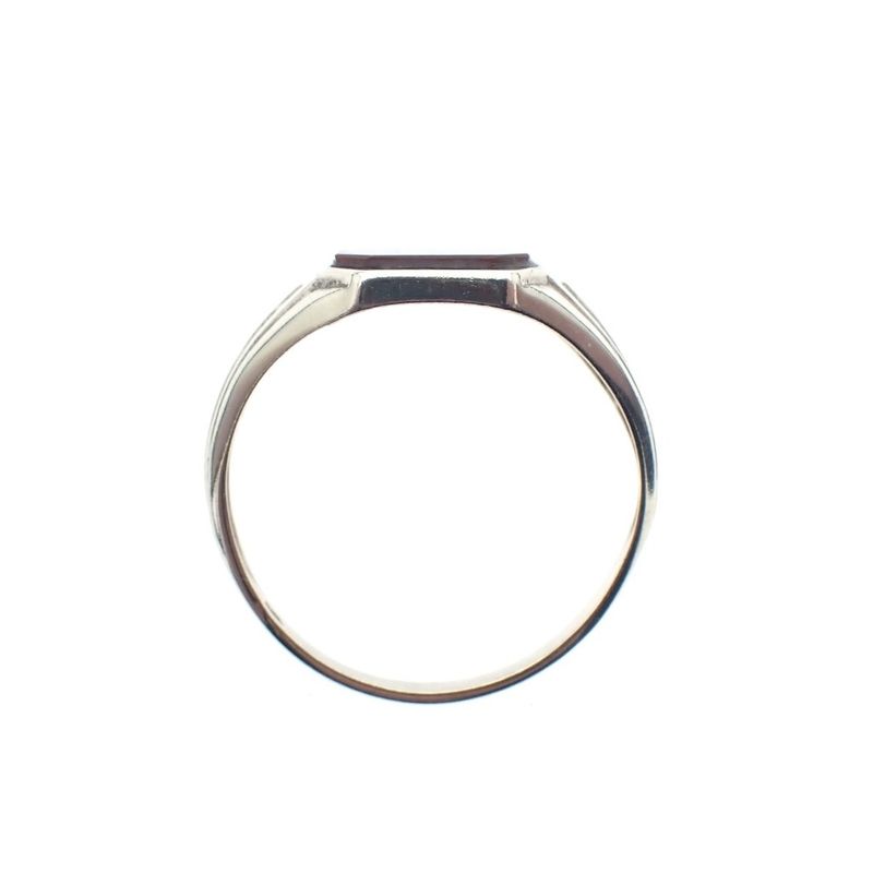 Image 3 of Signet ring set with carnelian