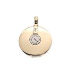 Image 4 of Golden BVLGARI Mother of pearl spinning pendant; Yin and Yang
