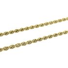 Image 7 of Long gold twisted link chain