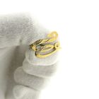 Image 11 of Vintage gold brooch; Letter W