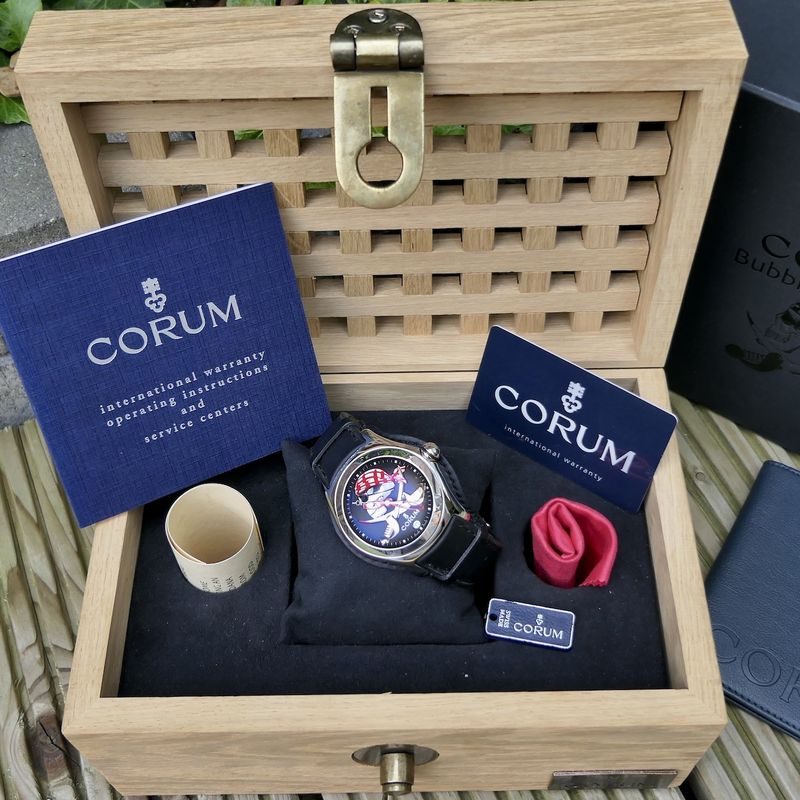 Image 21 of Corum Bubble 'Privateer' Limited Edition 08215020/F701; Automatic men's watch