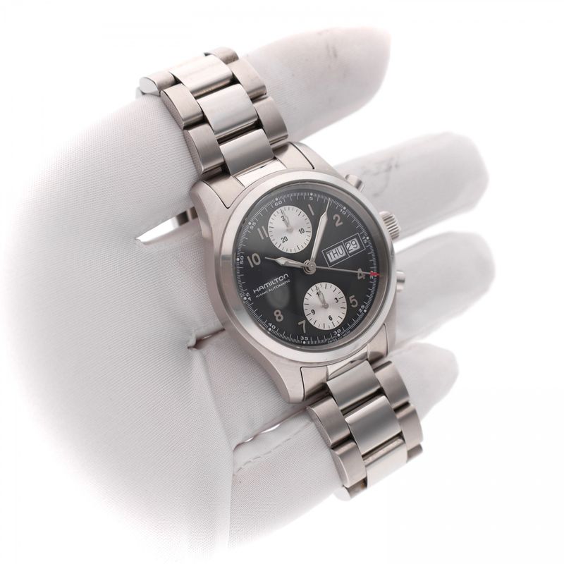 Image 10 of Hamilton Khaki Chronograph H714660; Automatic Watch