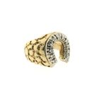 Image 3 of Gold men's pinky ring with diamonds; 0.165 ct.