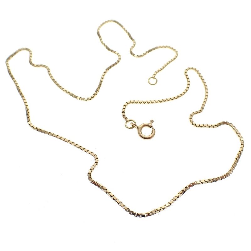 Image 5 of Golden Venetian link chain