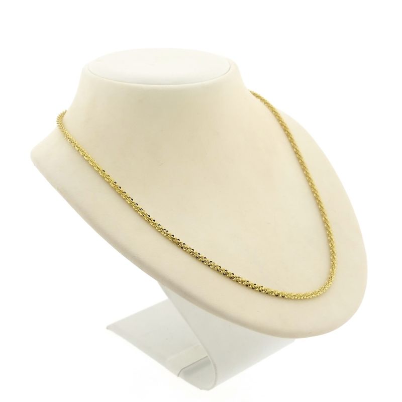 Image 3 of Golden fantasy link chain | 47 cm