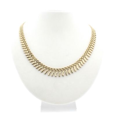 Image 1 of Golden fantasy link necklace