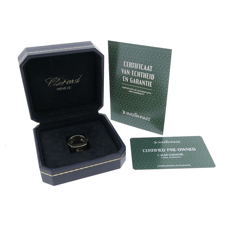 Image 7 of Chopard gold Happy Diamonds ring with diamonds; 0.12 ct.