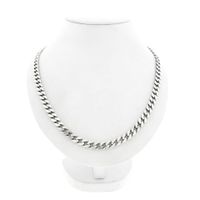 Robust Silver Gourmet Link Chain