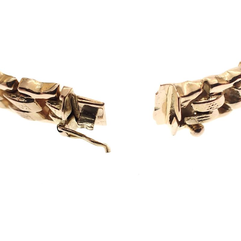 Image 4 of Rose gold link bracelet.