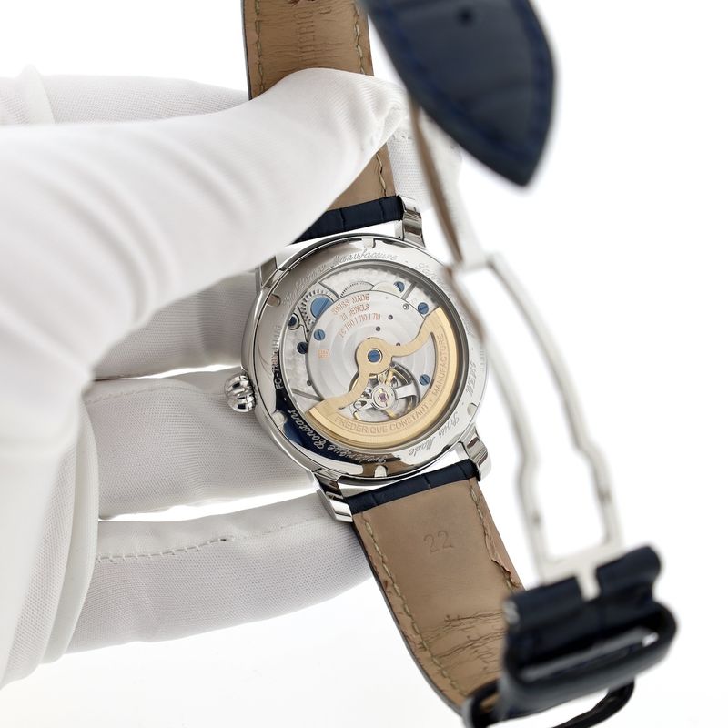 Image 8 of Frederique Constant Classic Worldtimer FC-718X4H4/6; Automatic men's watch