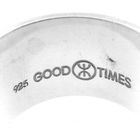 Image 5 of Good Times silver robust men's ring