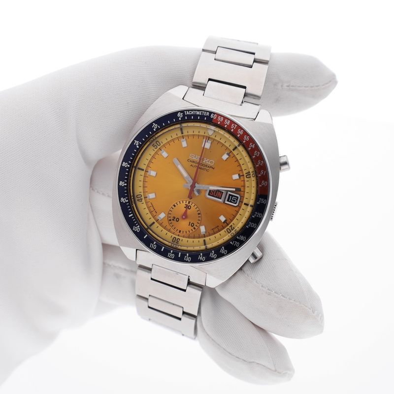 Image 7 of Seiko 5 SPORTS Speed-Timer 6139-6002 'Pogue'; Vintage men's watch