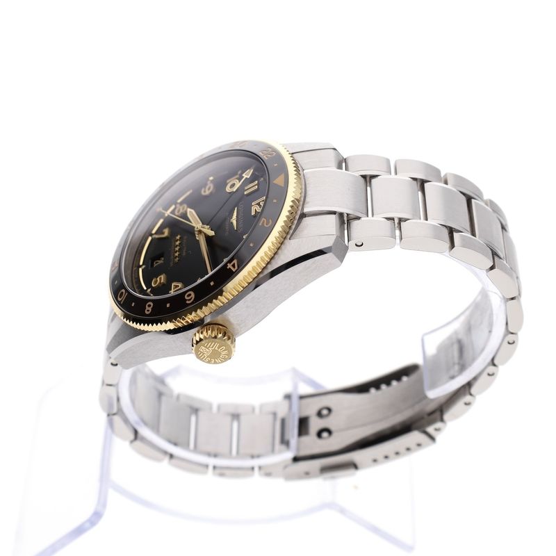 Image 9 of Longines Spirit Zulu Time Chronometer L3.802.5.53.6; Automatic men's watch with UTC
