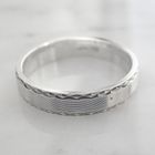 Image 6 of Wide silver ring