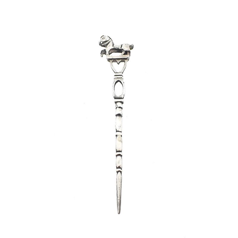 Image 1 of Silver vintage cocktail stick