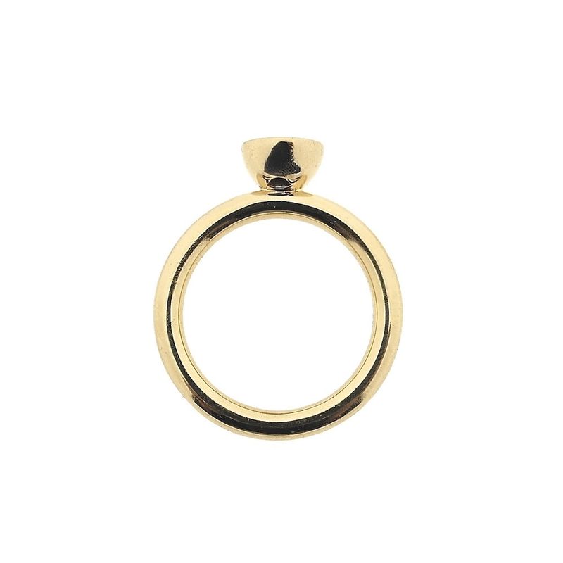 Image 7 of Bron Jewelry gold 'Sushi' ring with diamond; 0.045 ct.