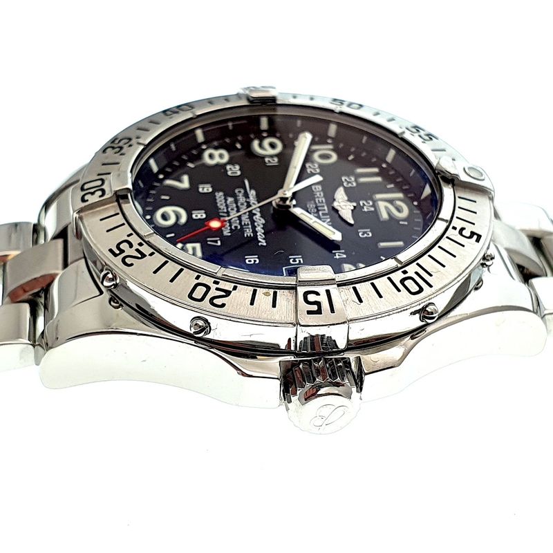 Image 5 of Breitling Superocean; men's diving watch | Ref: A17360