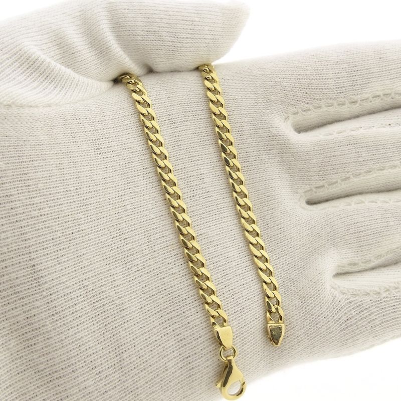 Image 9 of 8 carat flat gourmet link bracelet