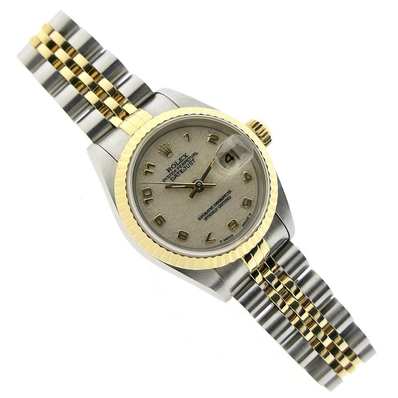 Image 12 of Rolex Datejust 26mm 'Full-Set'; Goud/stalen dames horloge