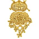 Image 2 of 22-carat gold Indian necklace with onyx stones | 50-60 cm