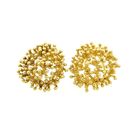 Image 7 of 14K Yellow Gold Clip-On Earrings