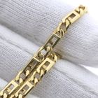 Image 4 of Gold men's link chain | 61 cm