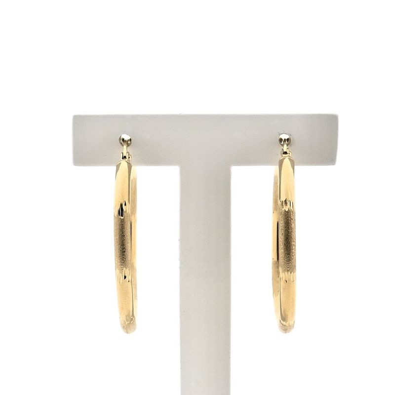 Image 5 of Gold earrings Ø 35.4 mm