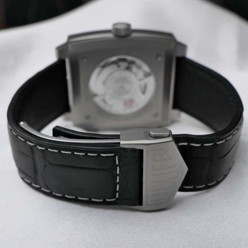 Image 22 of TAG Heuer Monaco Titan Special Edition (500 pieces); Chronograph men's watch