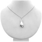 Image 9 of Silver pendant of a Figa fist