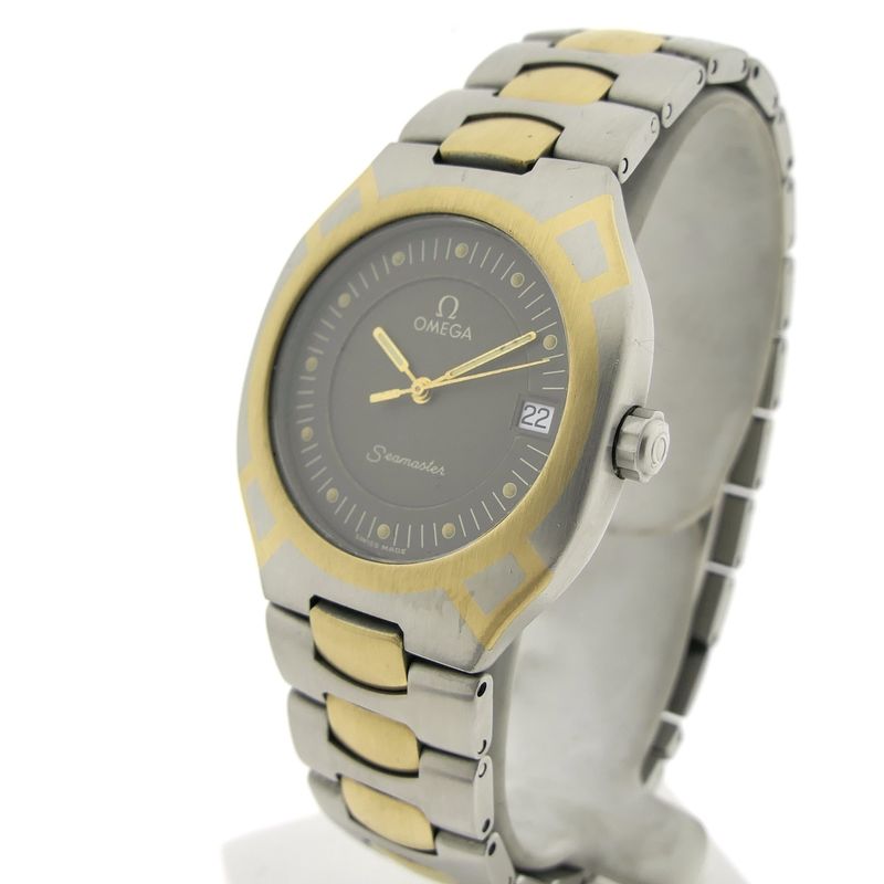 Image 2 of Omega Seamaster Polaris; 18k gold/titanium watch