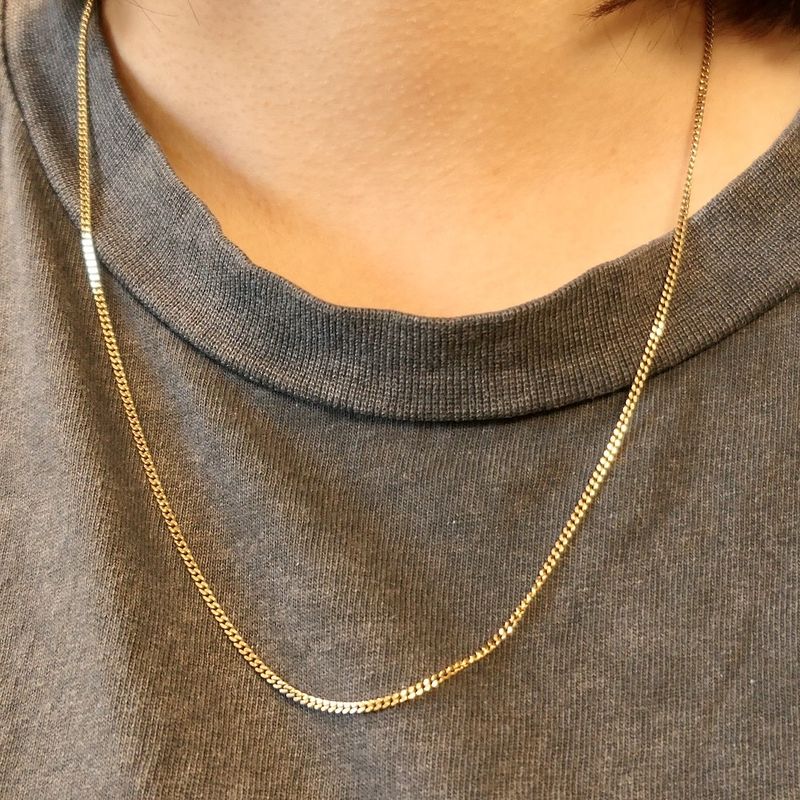 Image 8 of Gold gourmet link chain