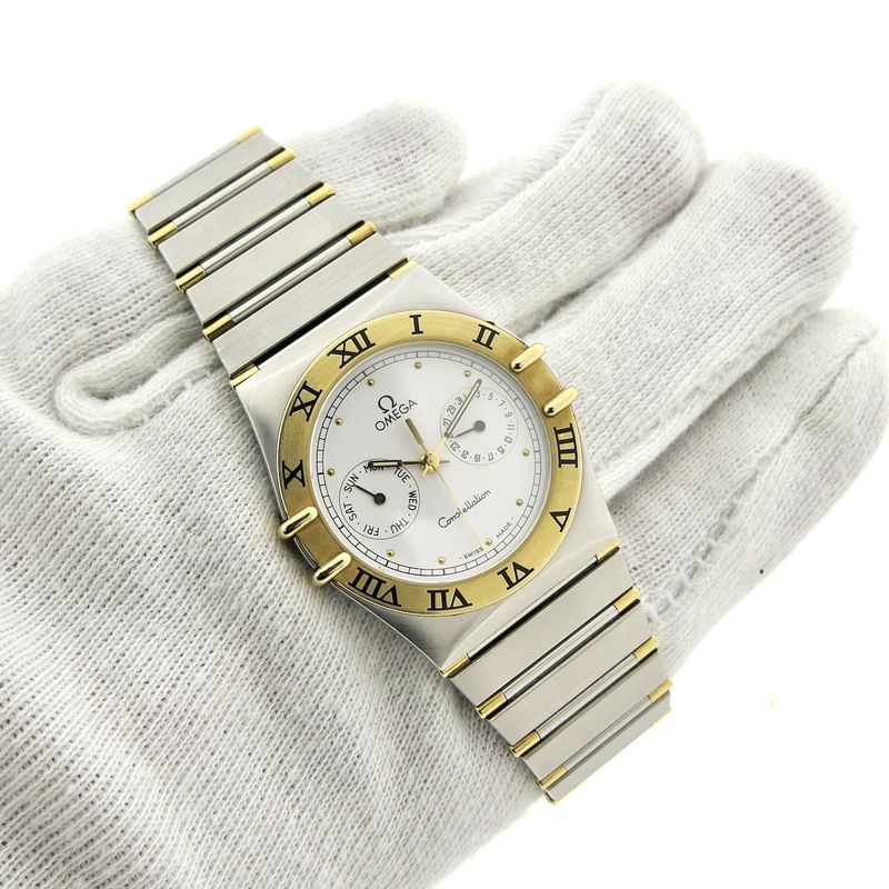 Image 6 of Omega Constellation Day-Date 396.1070; Gold/steel watch