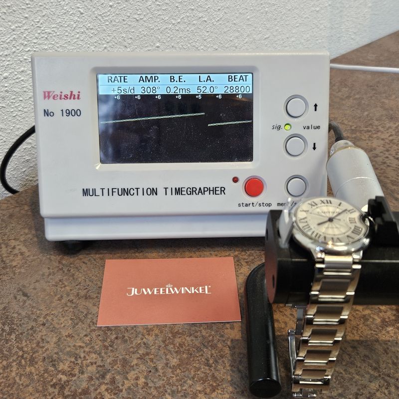 Image 20 of Cartier Ballon Bleu 36mm 3284; Automatic watch