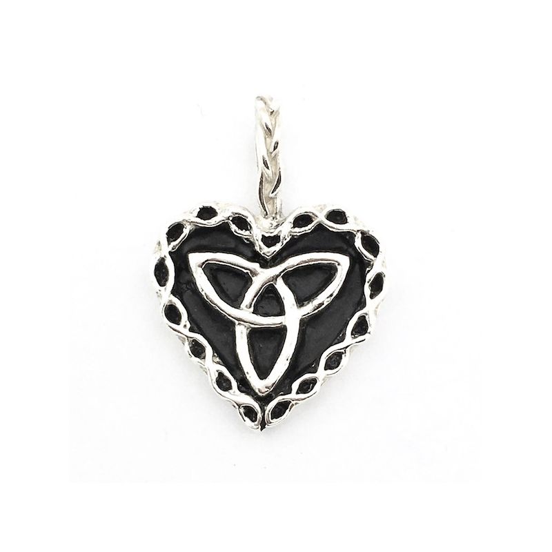 Image 1 of Silver Celtic pendant with triquetra symbol