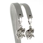 Image 1 of Silver earrings with elephants