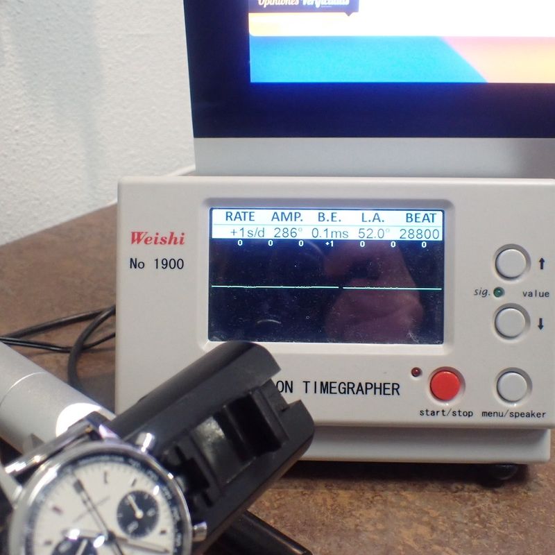 Image 17 of Hamilton Intra-Matic; Chronograph men's watch