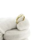 Image 11 of Gold ring with diamonds; 0.01 ct.